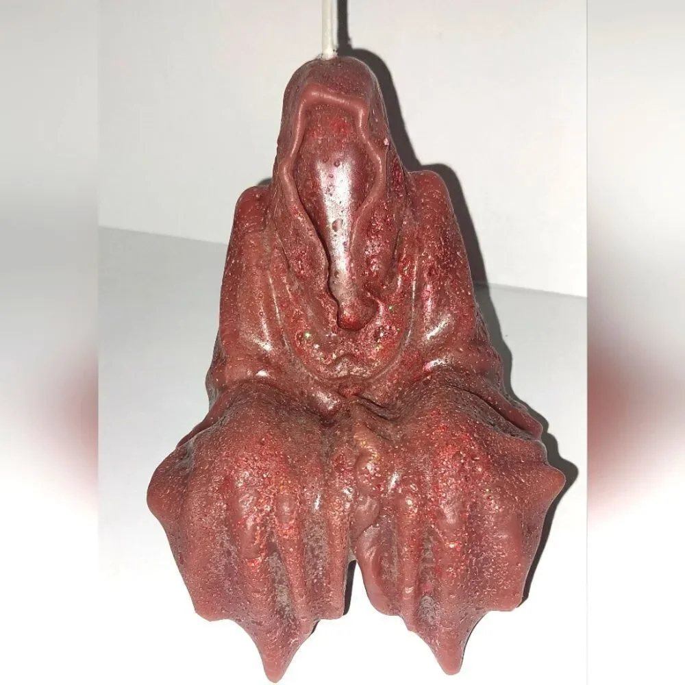 Hand crafted limited edition Grim reaper candle